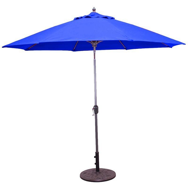 Garden Umbrella With Wood Frame