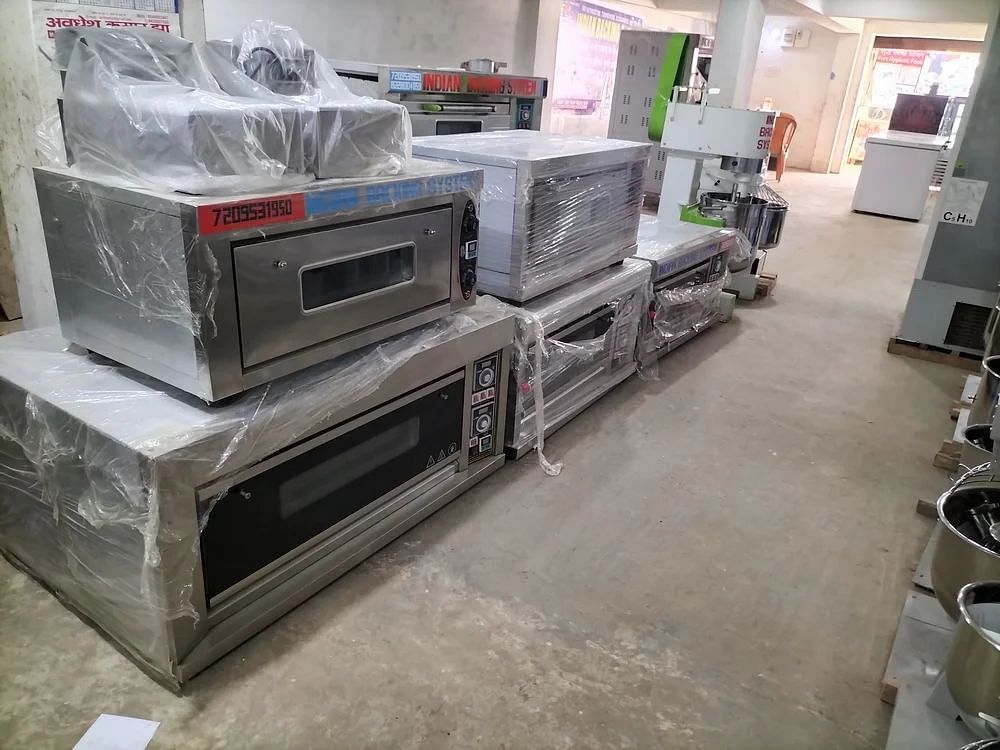 Gas Biscuit/Cookies Automatic Single Deck Oven