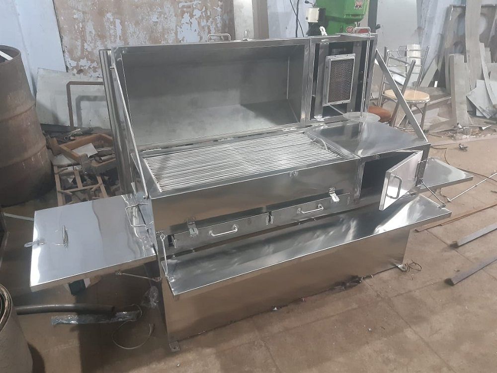 Gas Portable Shawarma Machine and Barbeque Machine