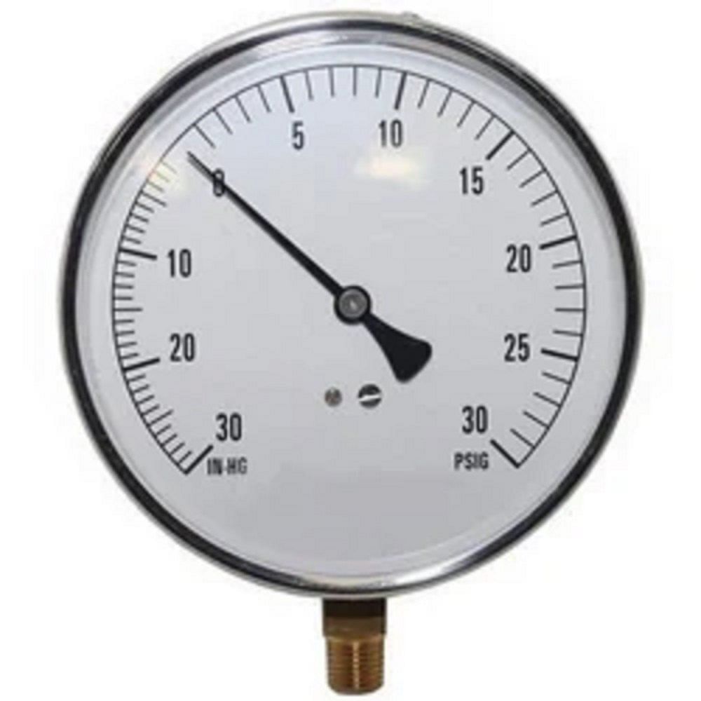 Gas Pressure Gauge, 0 to 300 bar(0 to 4000 psi)