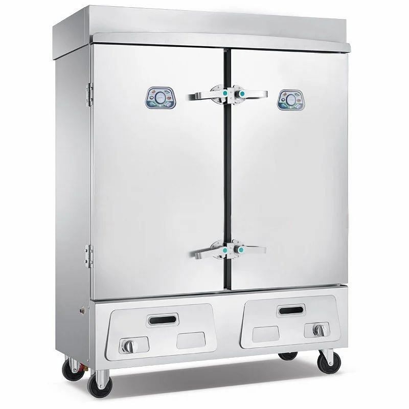 Gas Stainless Steel LPG Commercial Steamer