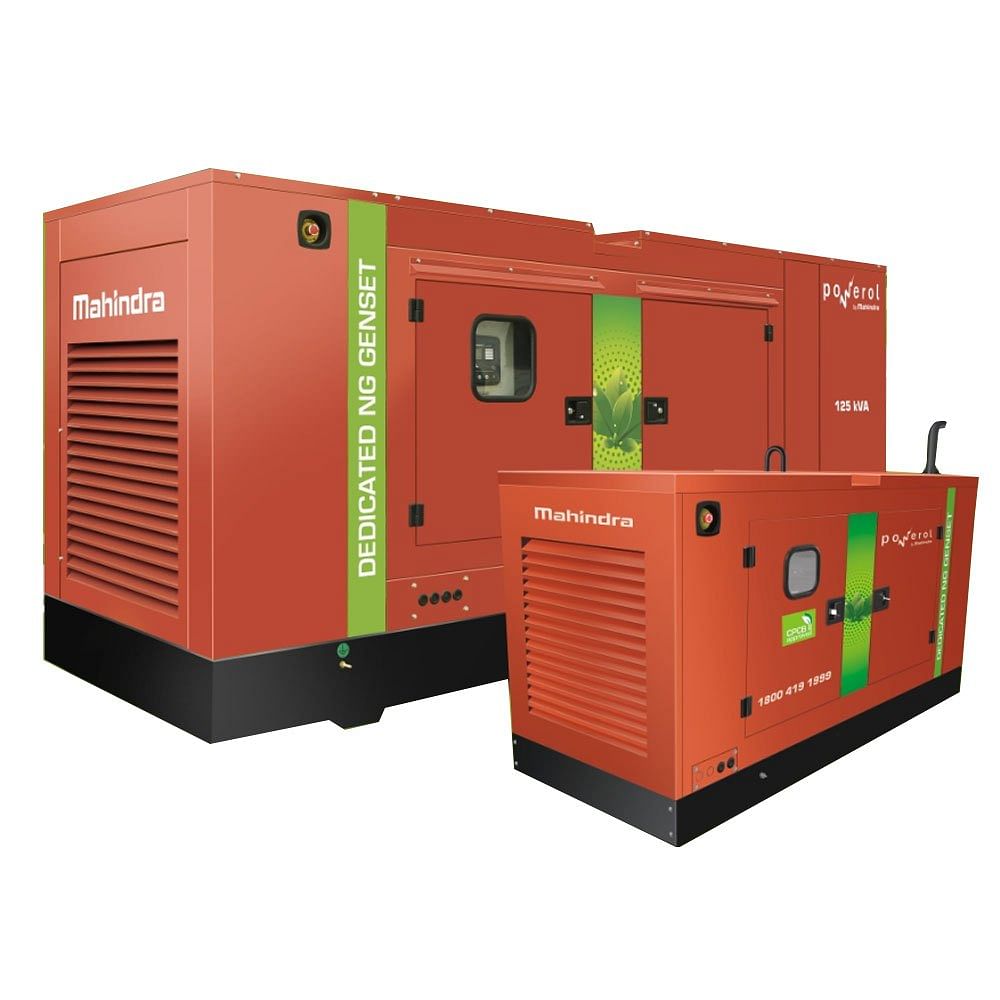 Gasoline 20 KVA Mahindra Gas Powered Genset, 16 Kw