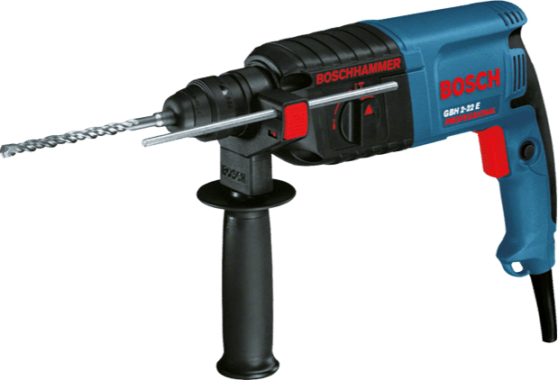 GBH 2-22 E Professional Bosch Hammer Drill, 0 - 2.2 J