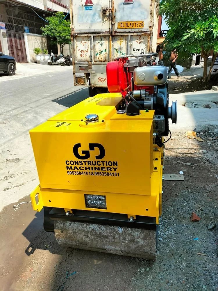 G.D Construction Walk Behind Double Drum Roller, Model Name/Number: FVR600, 9 HP Greaves