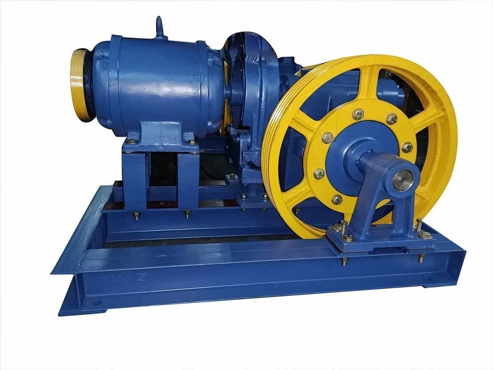 Gearless Lift Machine for Indsutrial