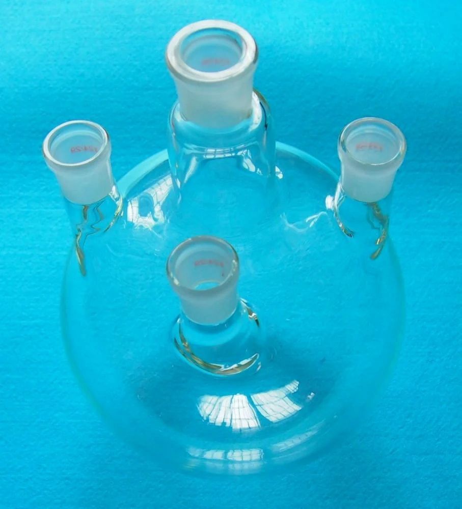 Glass Four Neck Round Bottom Flask