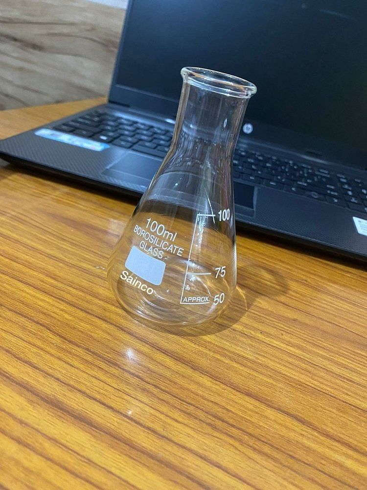 Glass Labson 100ml Conical Flask, For Laboratory, Hospital