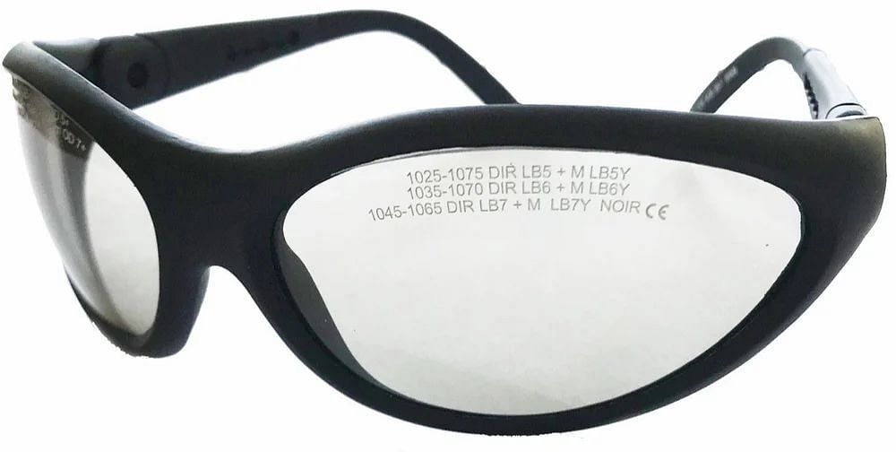 Glass Laser Safety Goggles, Frame Type: Plastic