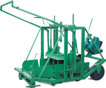 Global Solid 430 G Manual Movable Block Making Machine, Capacity: 500-1000 Blocks per hour