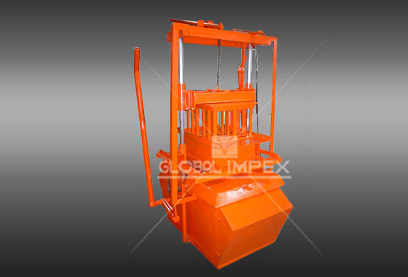 Global Vibrator Double  Block Making Machine