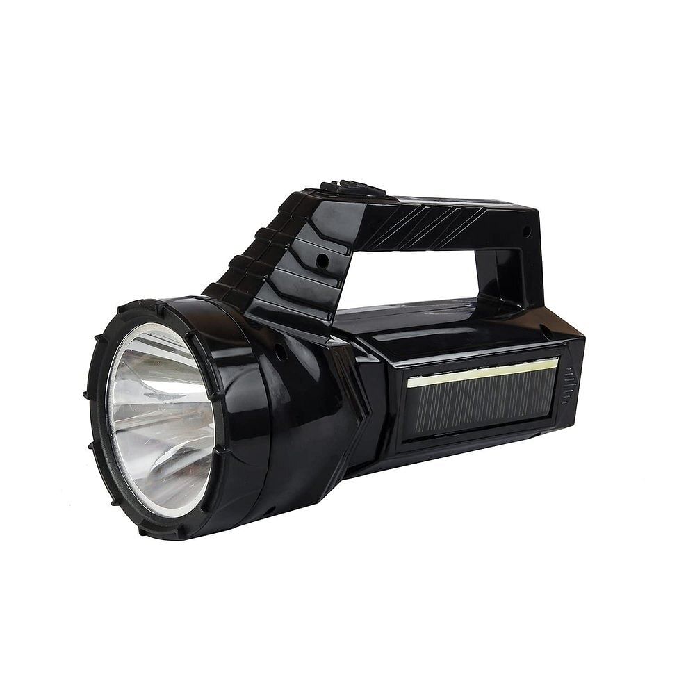 Globex 1W Led Solar Rechargeable Torch Light, Lead-Acid, Capacity: 1200mAh