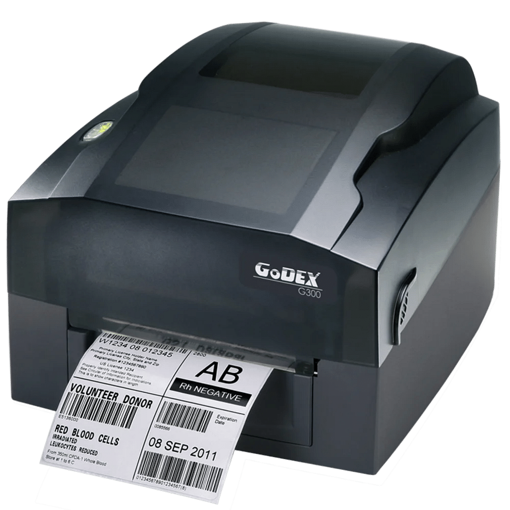 GoDEX G300 Desktop Barcode Printer, Resolution: 203 DPI (8 dots/mm)