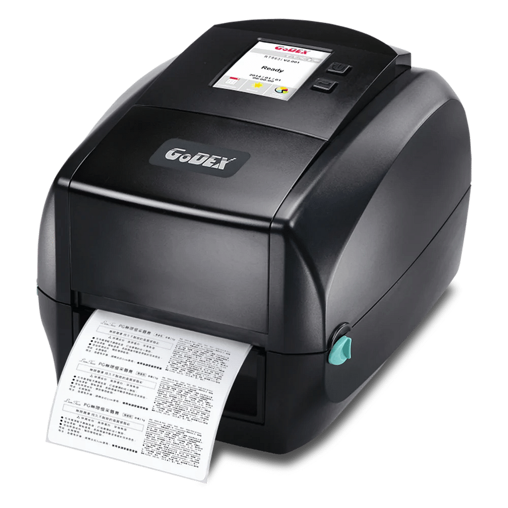 GoDEX RT863i 600DPI Desktop Barcode Printer