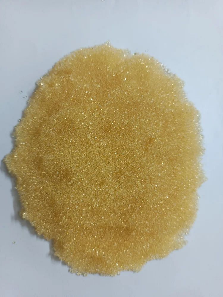 Golden Beads Water Treatment Ion Exchange Resin, 200 kg Drum