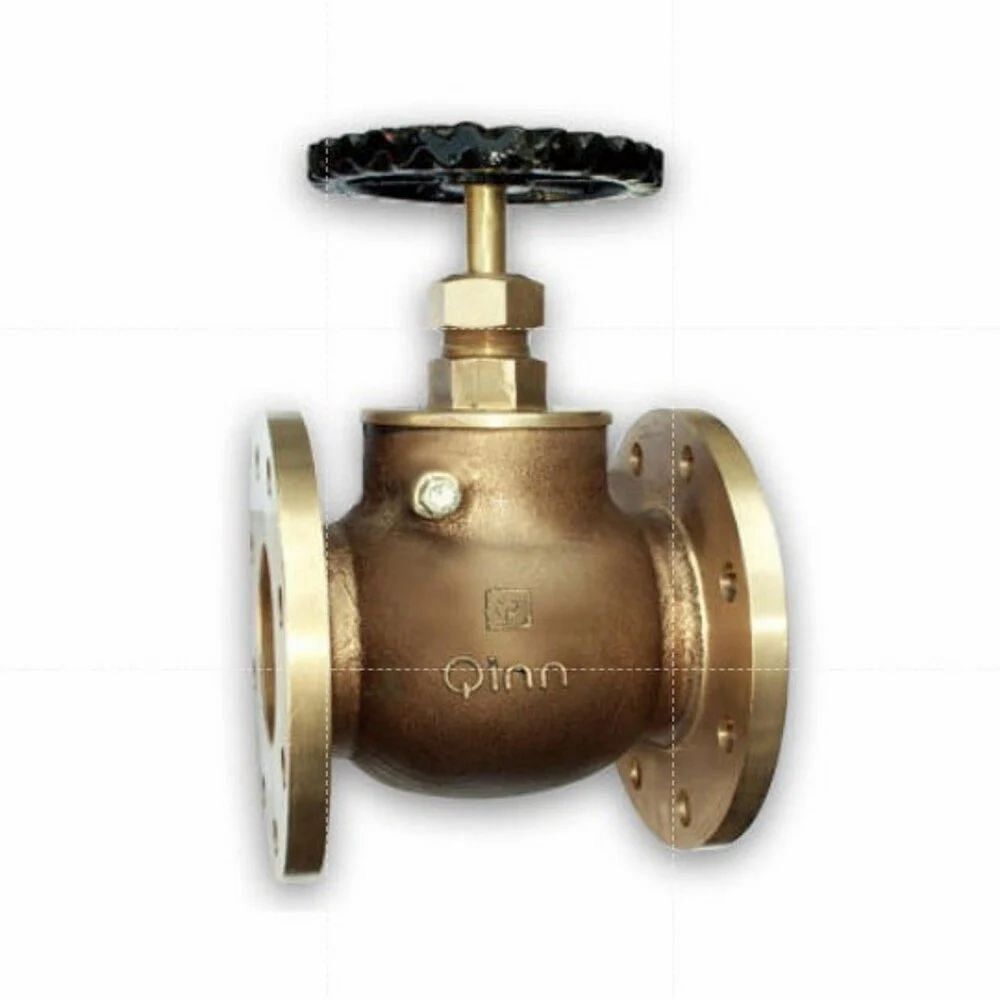 Golden Bronze Globe Valve ZOLOTO & QUINN MAKE, Valve Size: 3 inch, Size: 1/2"" to 12""