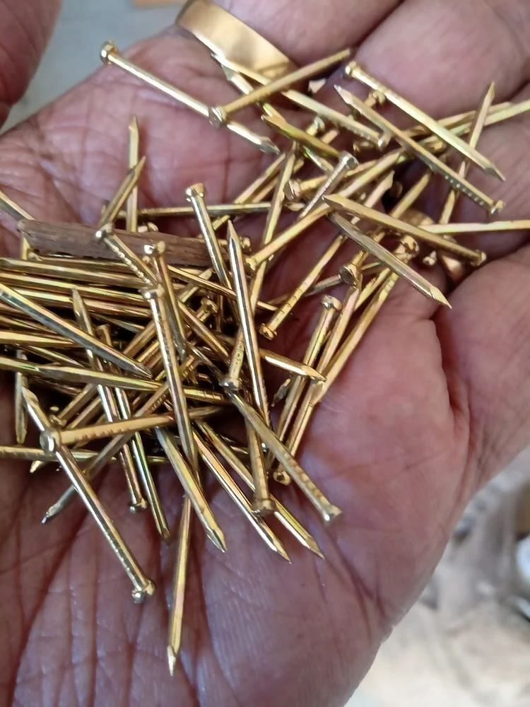 Golden Coated Wire Nails