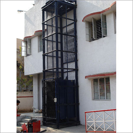 Goods Cage Lift, Max Capacity: 5-6 ton, Maximum Height: 18 Mts