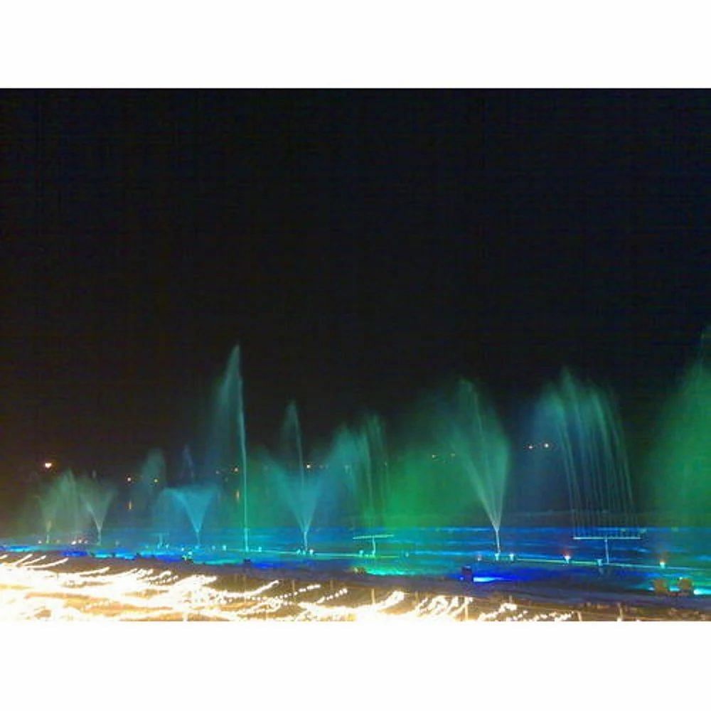 Green & Blue Musical Water Fountain