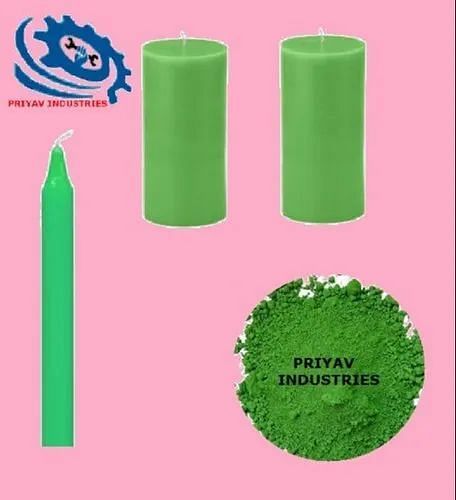 Green Candle Wax Color