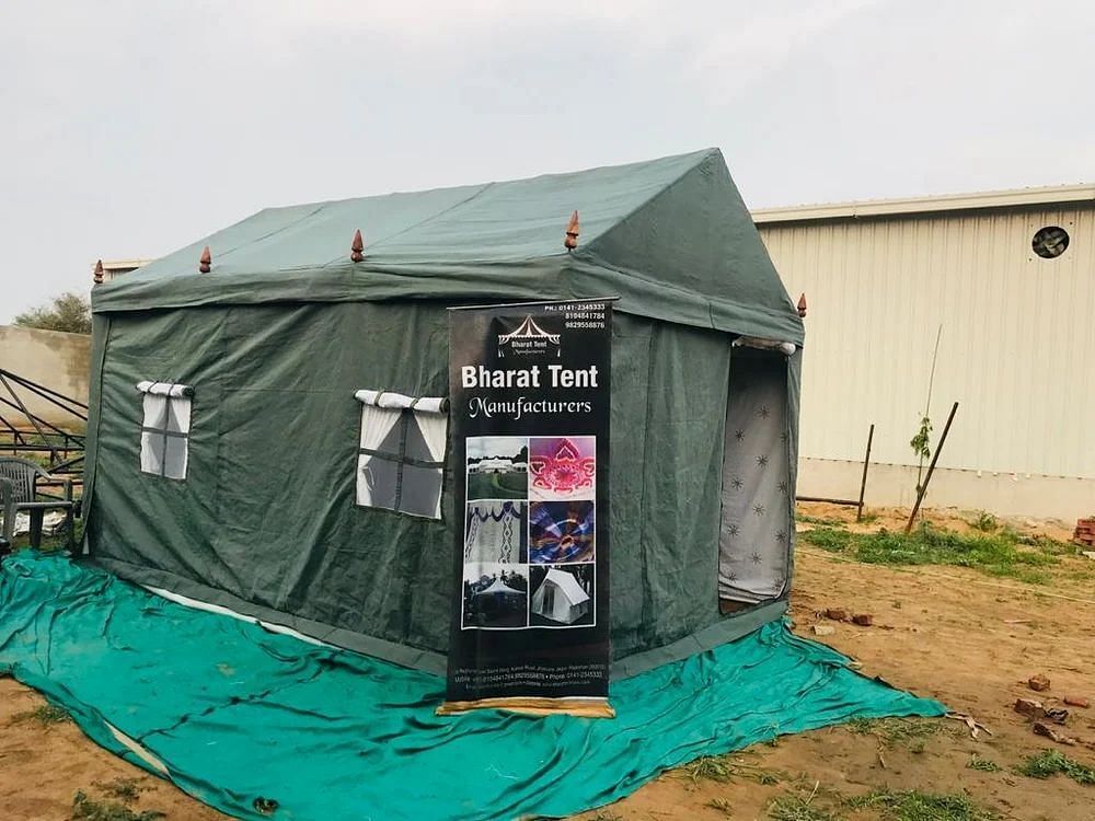 Green Canvas Field Hospital Tent, For Outdoor