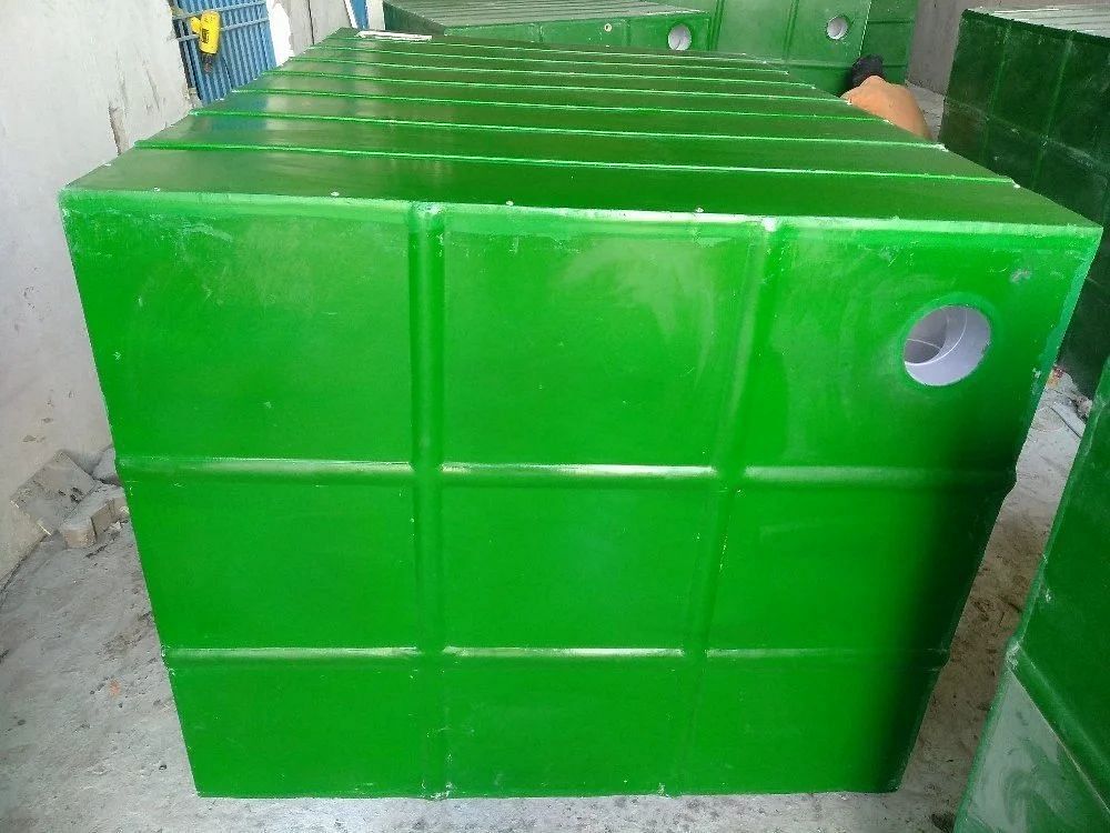 Green Frp Bio Digester Tank 2000 Ltr