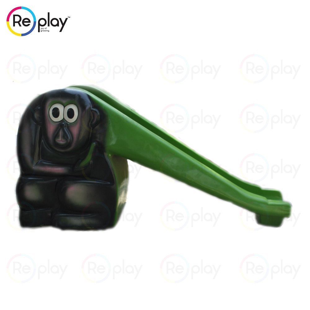 Green FRP Monkey Slide