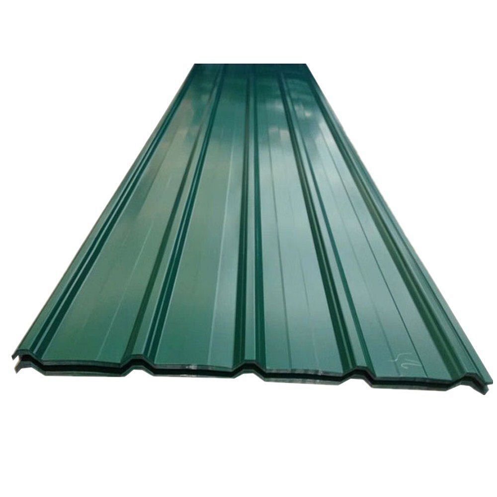 Green Stainless Steel Corrugated Sheets