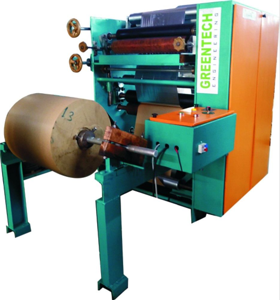 Greentech Engineering Roll To Roll Lamination Machine 42 Inch, Model Name/number: Gt-l16