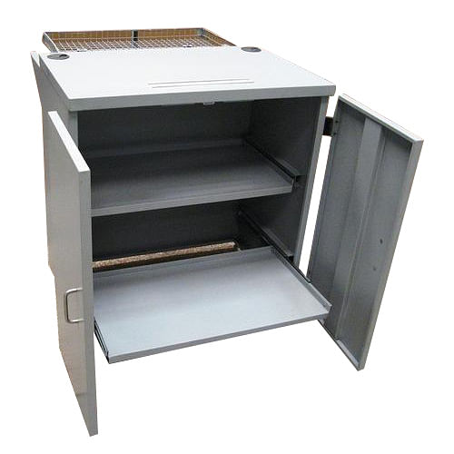 Grey Printer Cabinet