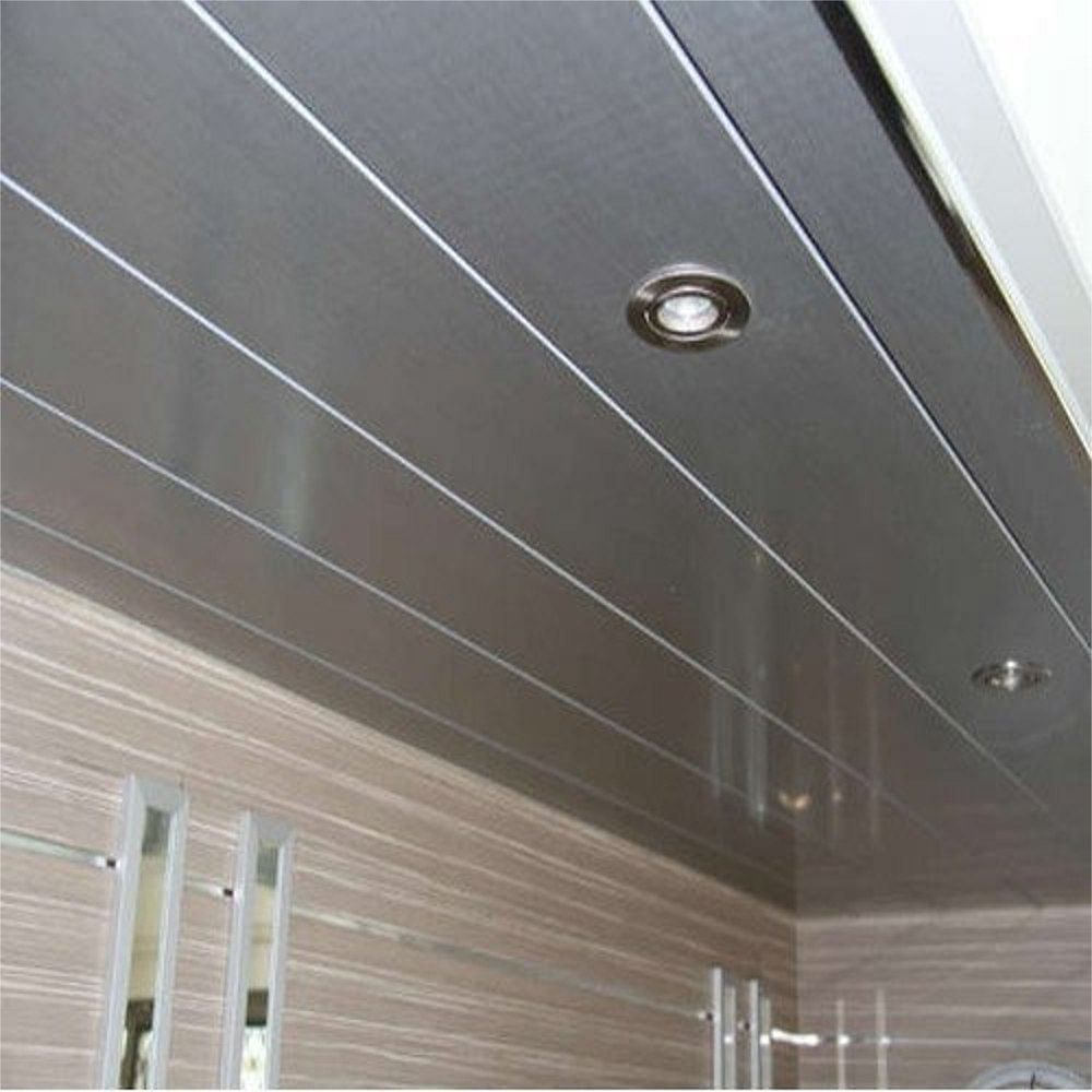 Grey PVC Ceiling Sheet, Thickness: 12 mm