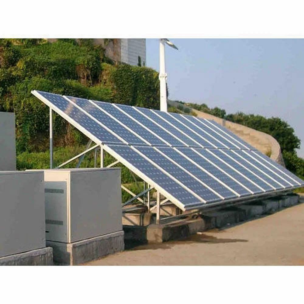 Gurukrupa Mounting Structure Grid Solar Systems, For Commercial, Weight: 22.5 kg Per Panel