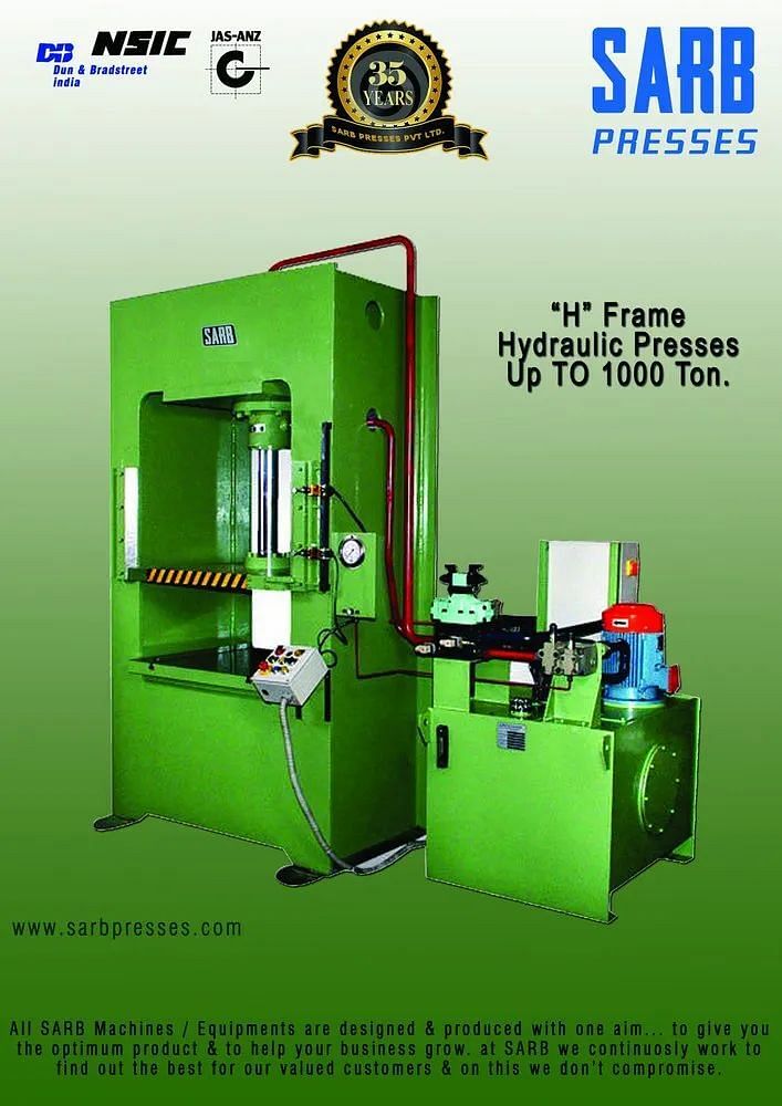 H Frame Hydraulic Press