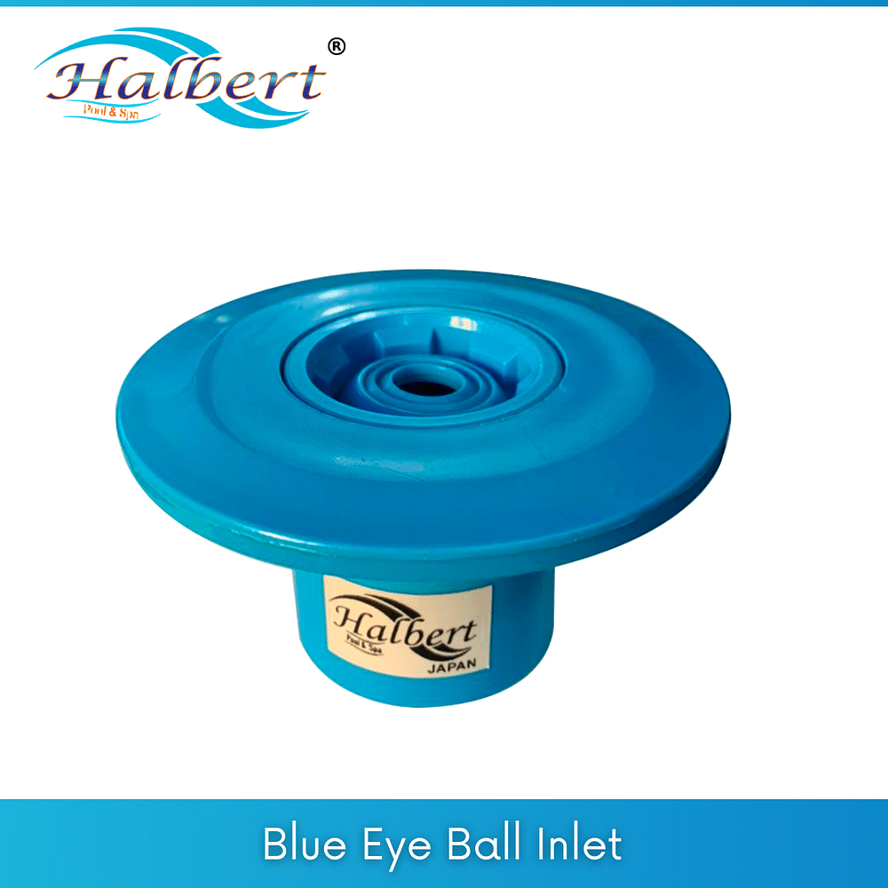 Halbert Plastic Blue Eye Ball Inlet