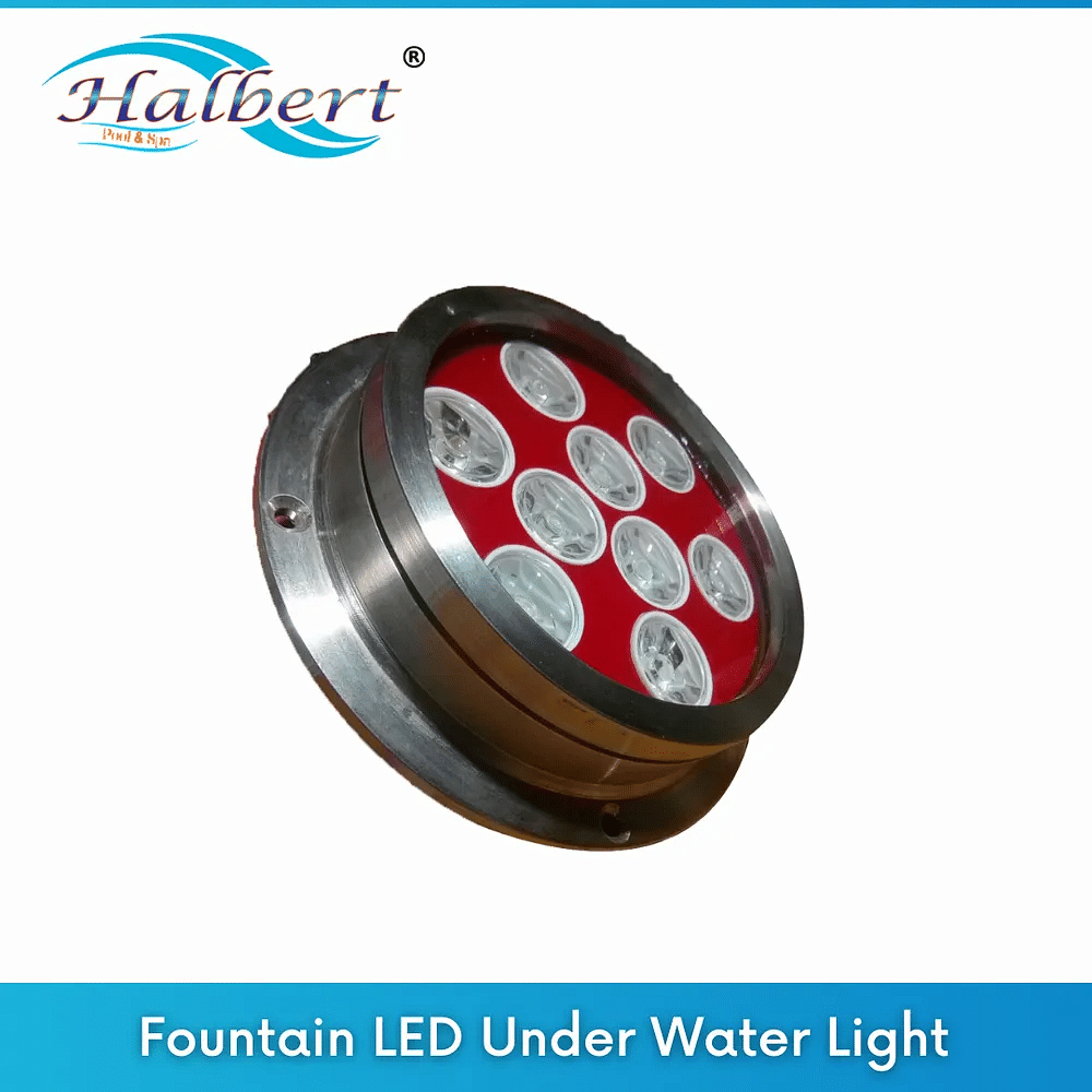 Halbert SS 304 Fountain Under Water Light, Voltage: 12v