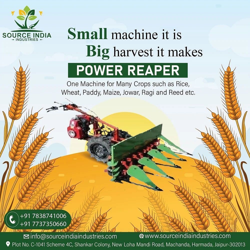 Halder Agro Power: 30 hp Vst Shakti Power Reaper, For Agriculture