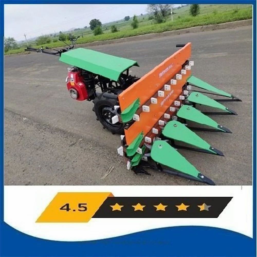 Haldhar Agro Wheat Diesel Power Reaper, For Agriculture, Cutting Capacity: 5 Fit