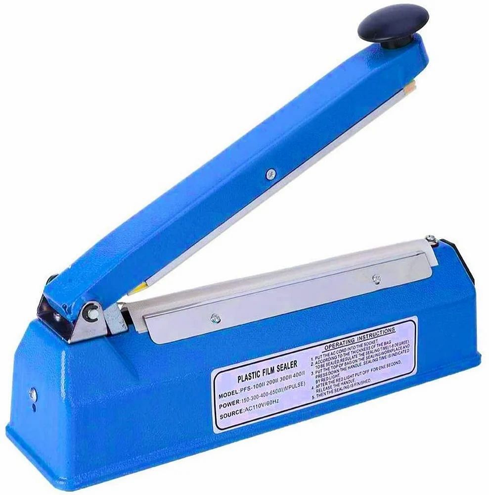 Hand Impulse Sealer, Capacity: 100 pouch/hour