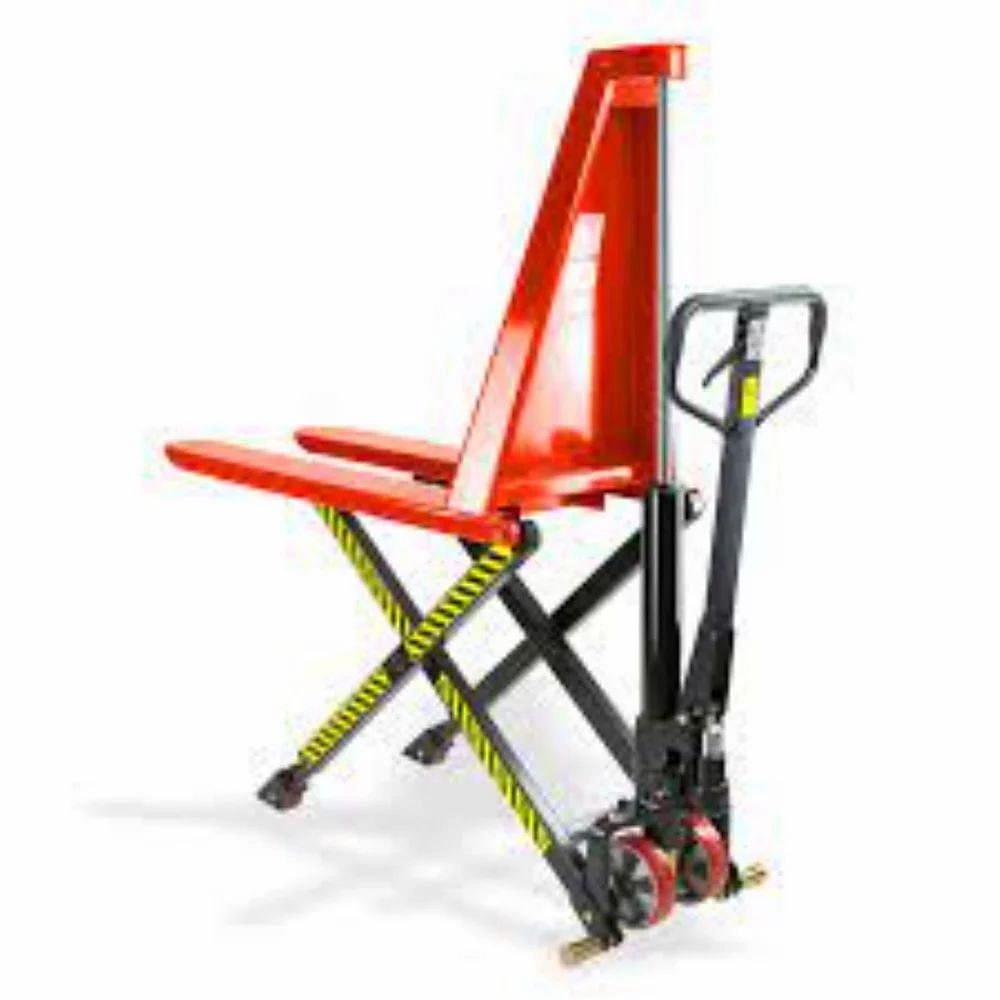 Hand Operated High Lift Pallet Truck 500Kg 800mm, For Industrial