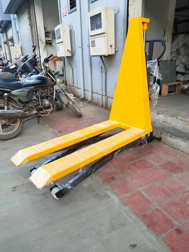 Hand Operated High Lift Scissor Pallet Truck, For Material Handling