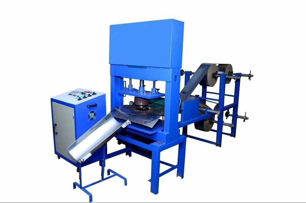 Hand Press Paper Plate Making Machine, Production Capacity(Piece/Hour): 3000