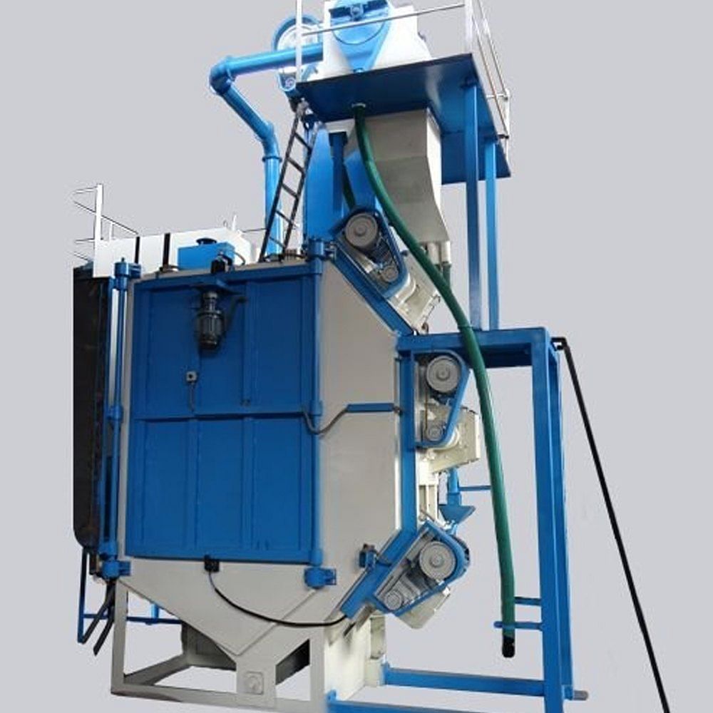 Hanger Type Shot and Sand Blasting Machine, 3 Hp