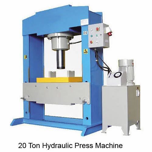 Hari Om MS 20 Ton Hydraulic Press Machine, 230 V