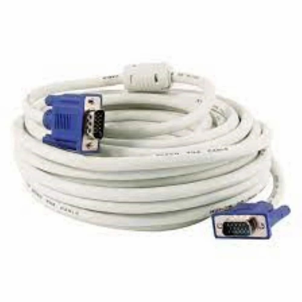 HDMI Black VGA Cables 15 Mtr, For Projector