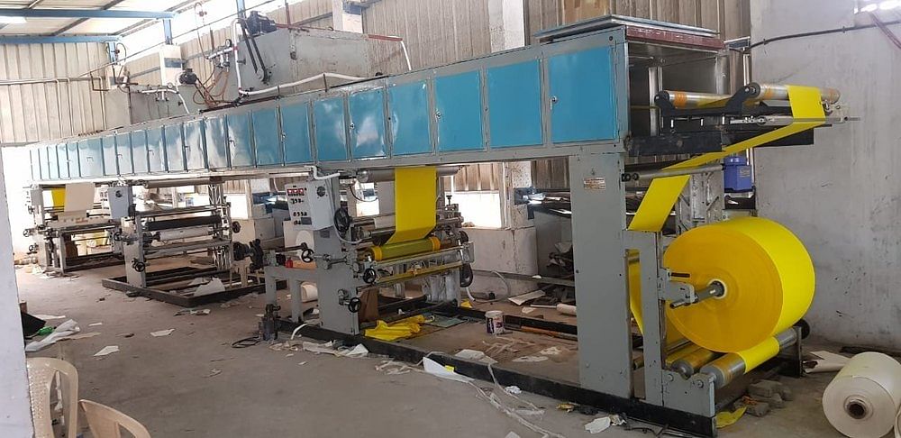 HDPE Bopp Tape Making Machine, 12kw, Production Capacity: 50-60 Box