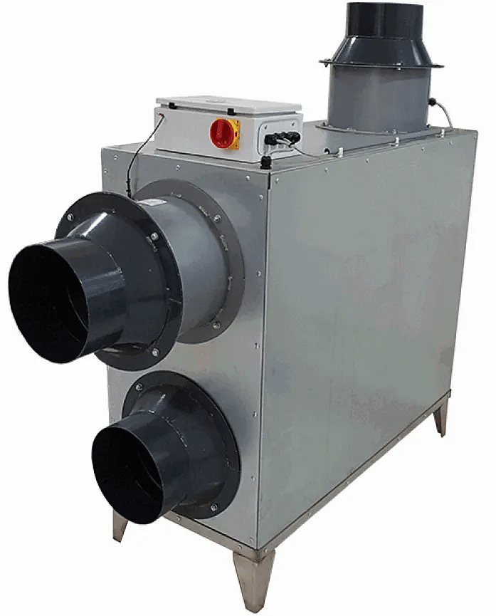 Heat Exchanger, for Food Process Industry, Air-Cooled