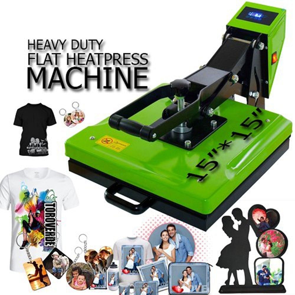 Heavy Duty Flat Heat Press Machine For T Shirts And Cushions, Dimension / Size: Check In 99 Sublimation