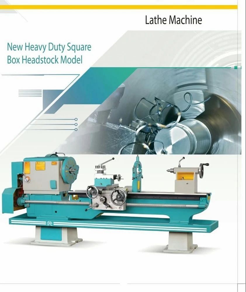 Heavy Duty Geared Precision Lathe Machine