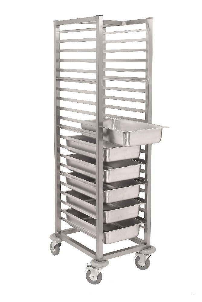 Heavy Gn Pan Trolley, Load Capacity: 100 kg