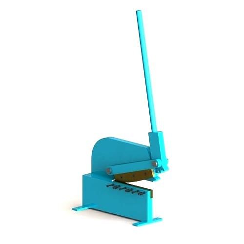 Heavy Hand Shearing Machine, Manual, Capacity: 1 To 2mm