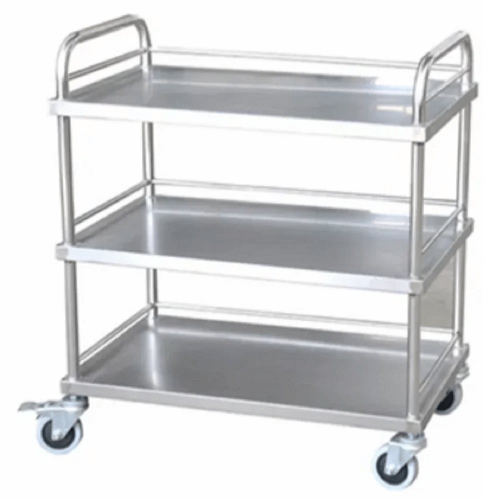 Heavy Ss Tray Trolley